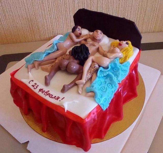640x599, 53 Kb / Торт, 23 февраля