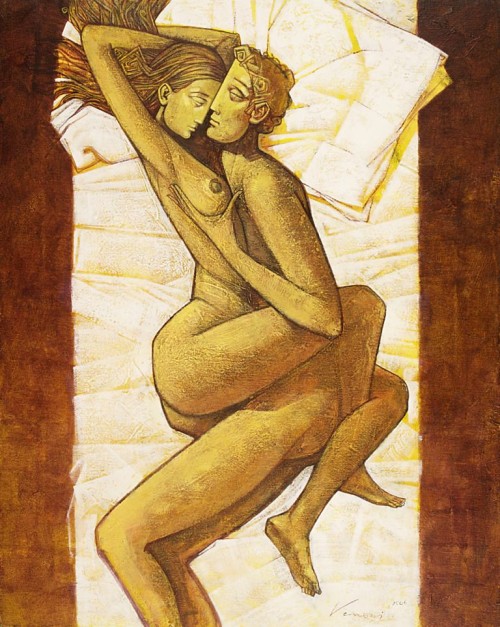 500x627, 105 Kb / пара, секс, рисунок, Ventzislav Piriankov