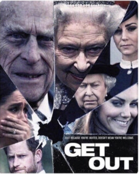 577x726, 101 Kb / елизавета, филипп, гарри, кейт, постер