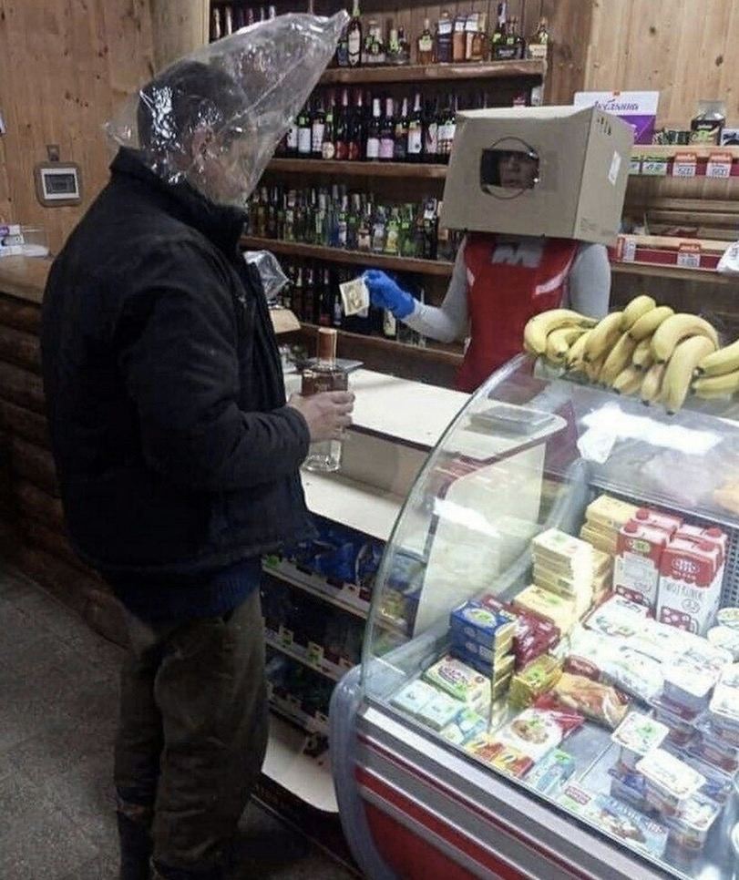 811x966, 133 Kb / магазин, касса, коробка, пакет