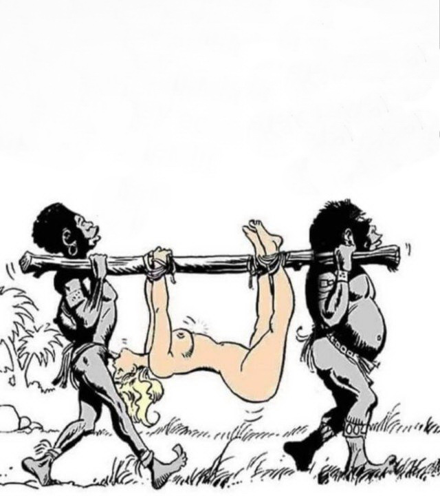 640x720, 91 Kb / добыча, абориген, минет