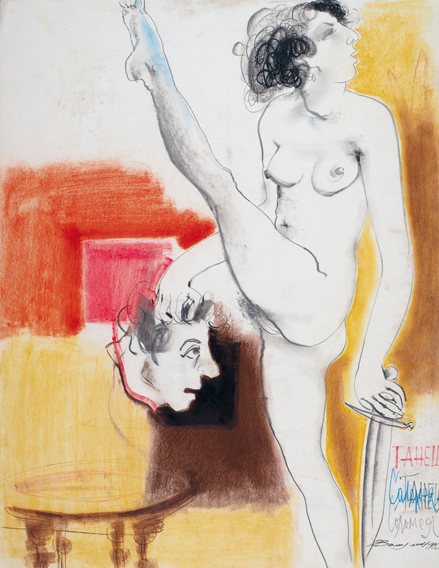 639x827, 181 Kb / саломея, танец, рисунок