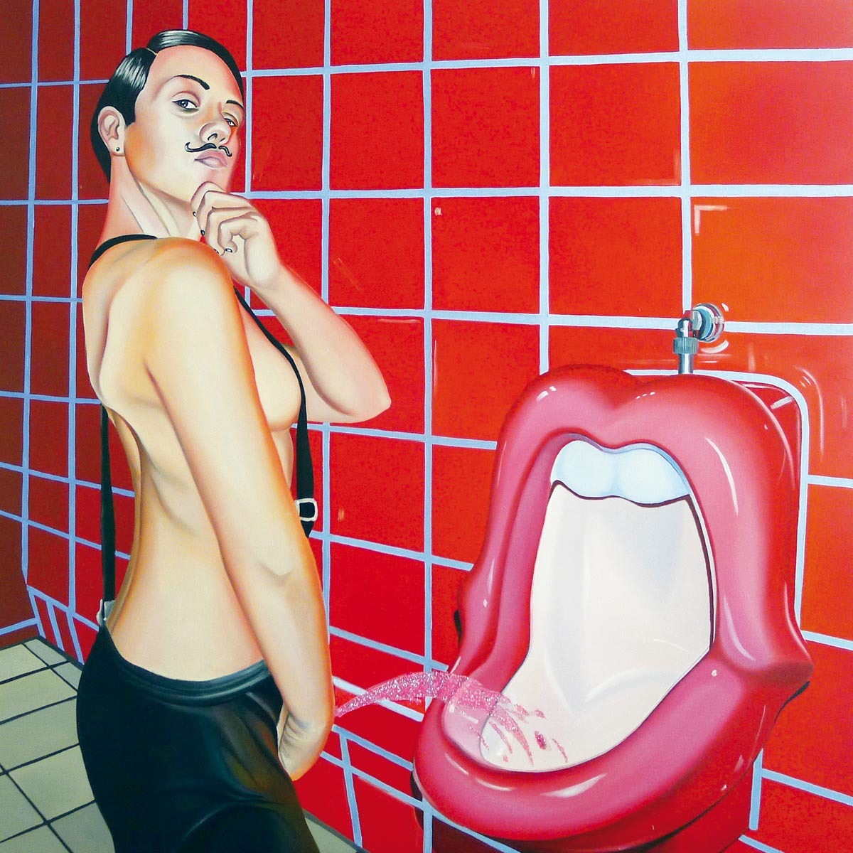 1200x1200, 274 Kb / девка, ссыт, розово