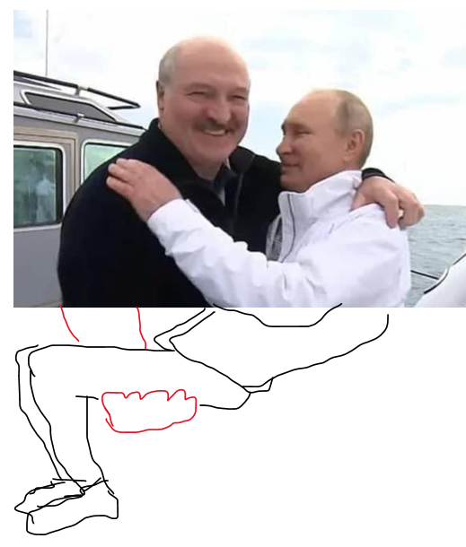 519x610, 289 Kb / Путин, Лукашенко, романтика, яхта, политота