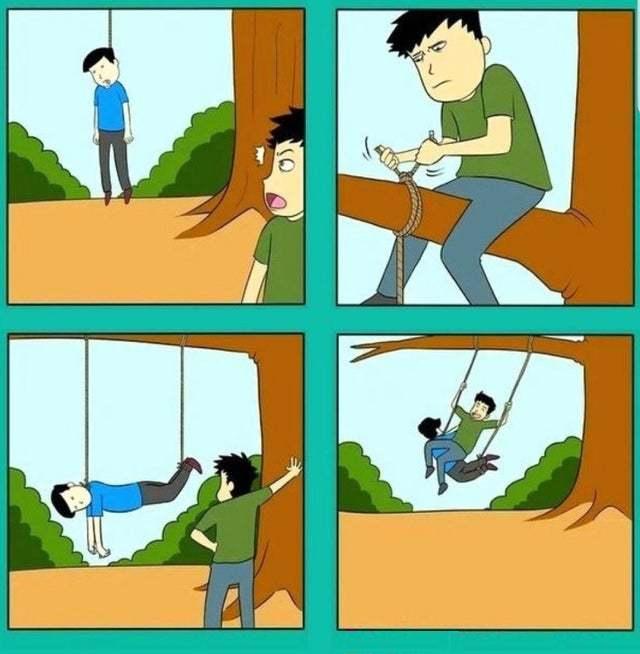 640x654, 48 Kb / качели, висельник