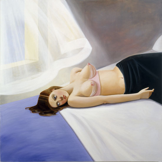 550x550, 38 Kb / девка, лежит, рисунок