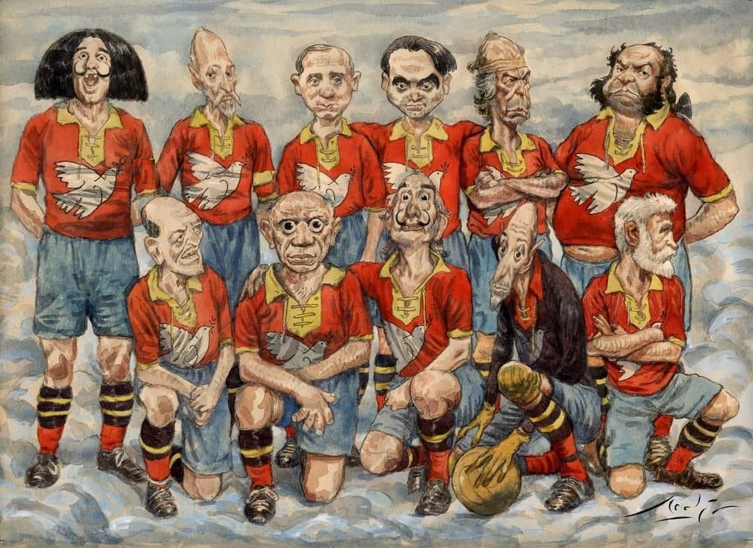 1080x786, 172 Kb / художники, команда, рисунок