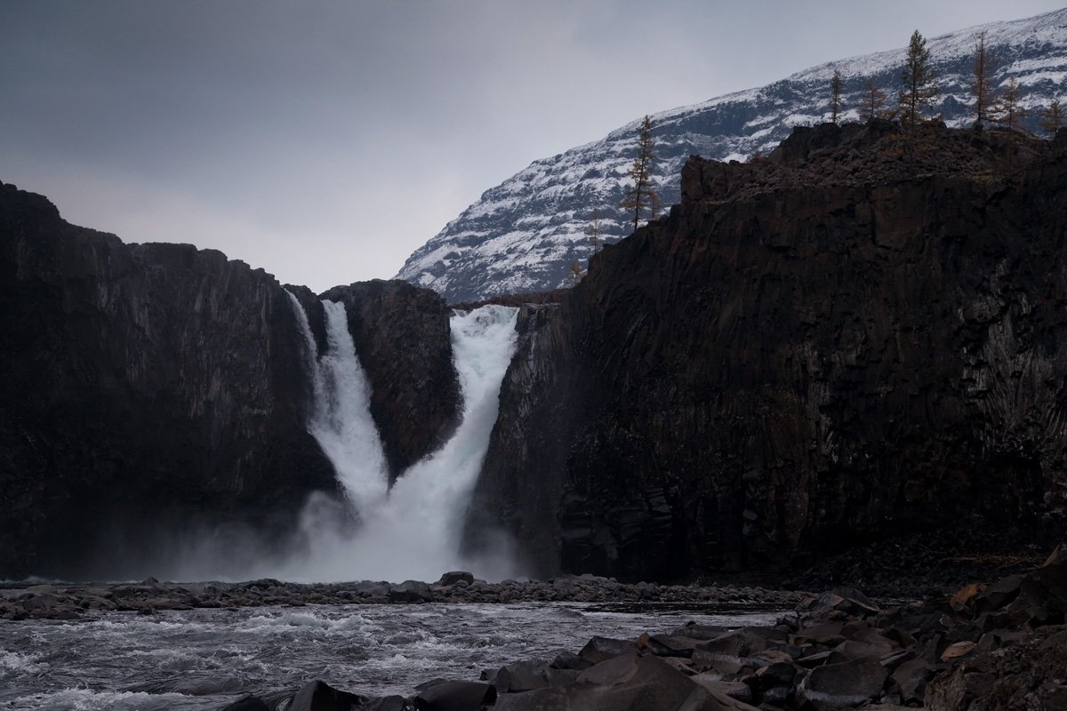 1200x800, 147 Kb / водопад, Китабо-Орон, Дудинка, Норильск