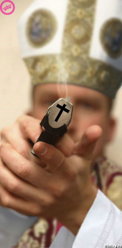 394x800, 32 Kb / епископ, ствол, крест