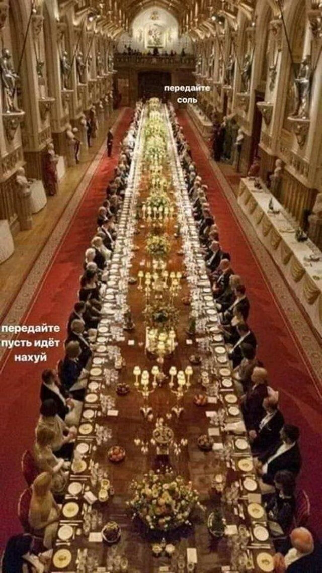 640x1140, 214 Kb / застолье, соль, замок, дворец, смокинг, люстра, доспехи, рыцарь