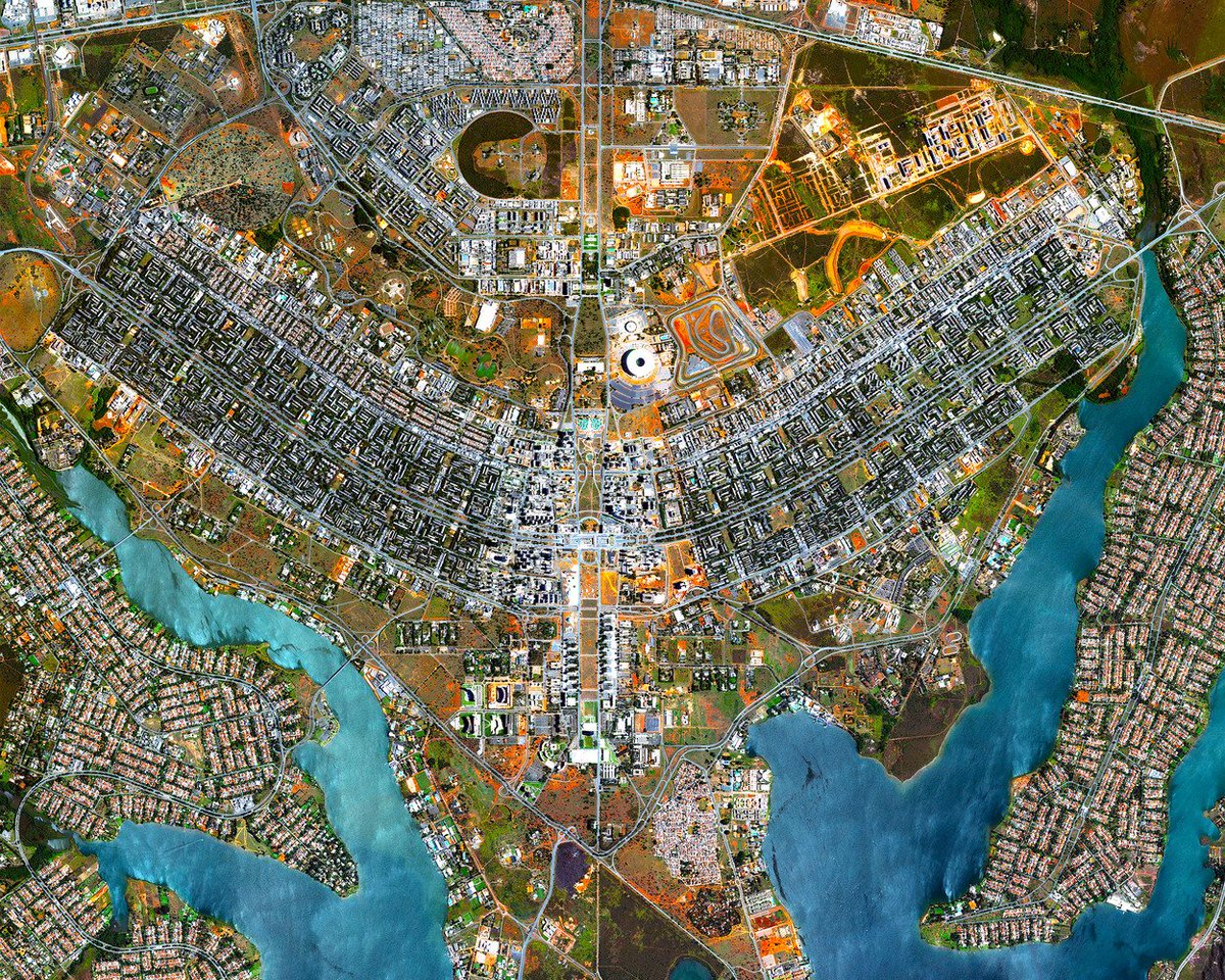 1200x960, 584 Kb / вид сверху, Бразилия, город, Бразилиа, птица