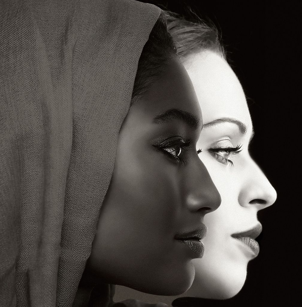 1008x1024, 152 Kb / лицо, чёрное-белое, ч/б