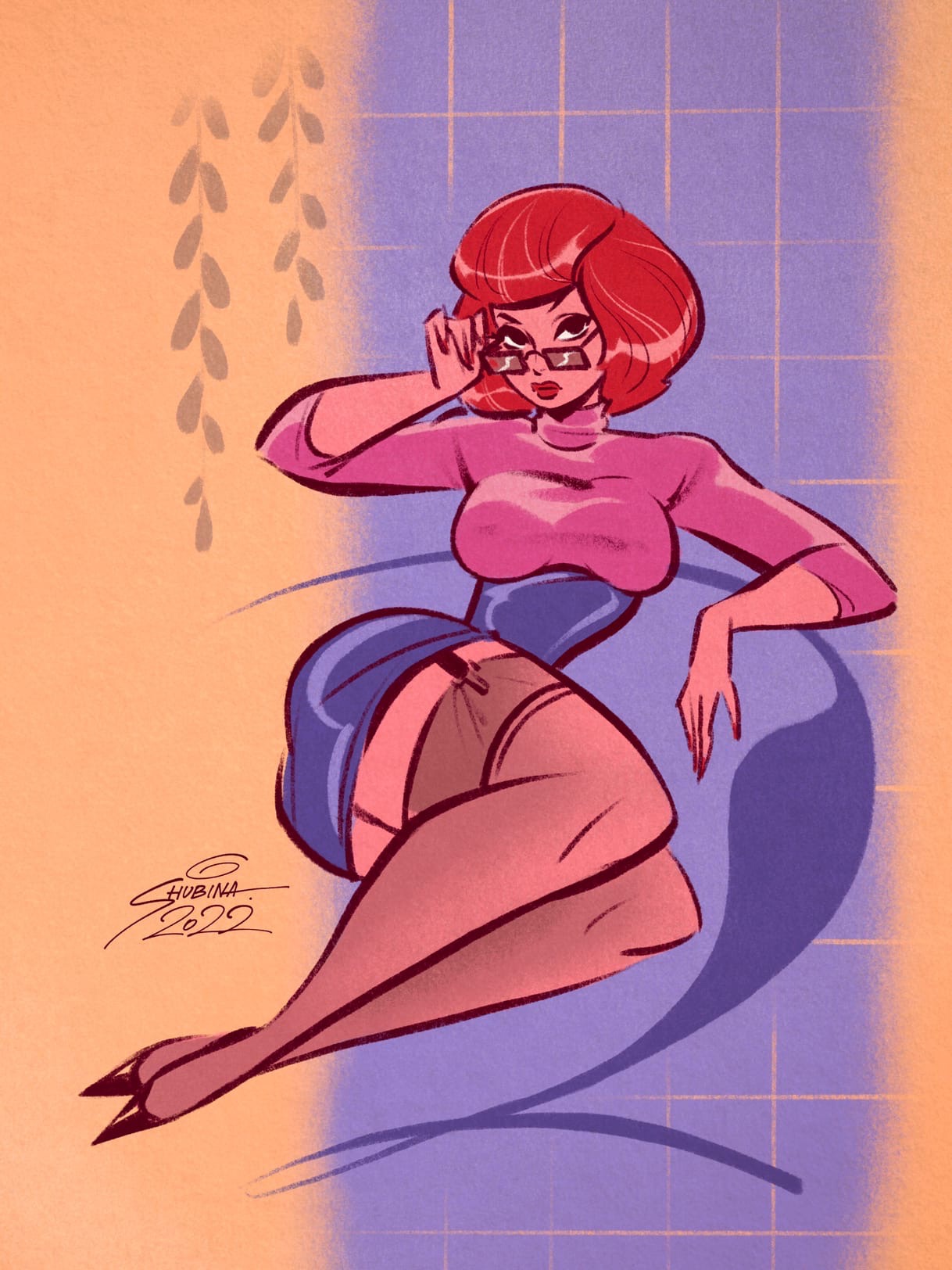 1218x1624, 417 Kb / Очки, чулки, дядя Фёдор, Простоквашино, Светлана Шубина