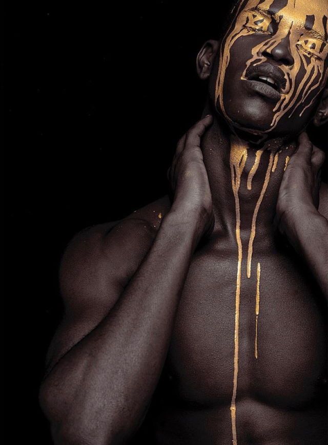 640x869, 61 Kb / негр, крашеный