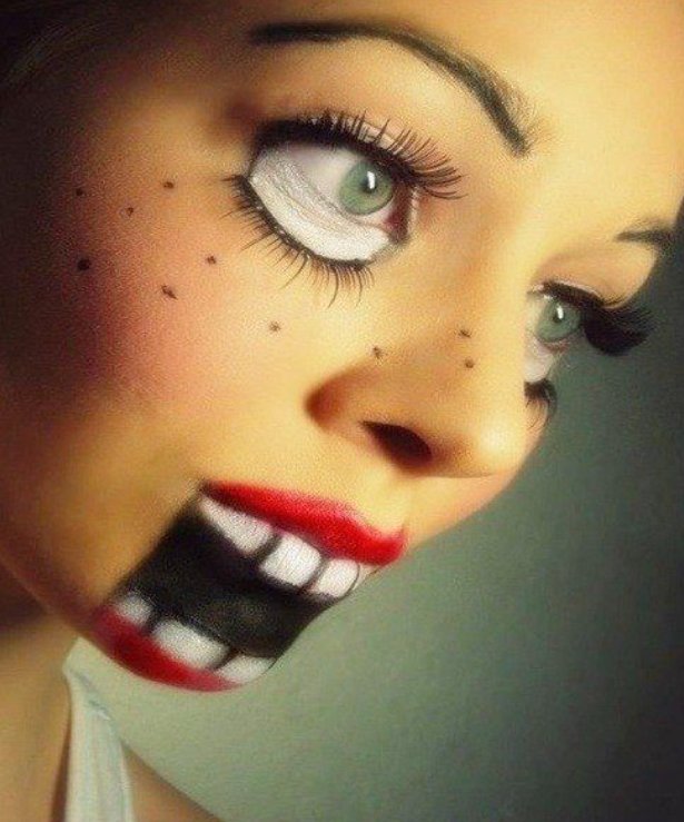 615x739, 98 Kb / макияж, кукла, зубы, щелкунчик