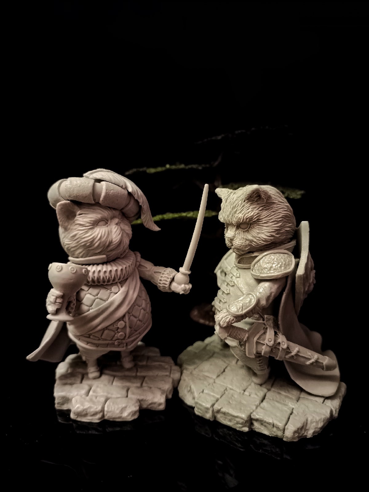 1200x1600, 235 Kb / кот, солдатик, фигурка, миниаютюра, воин