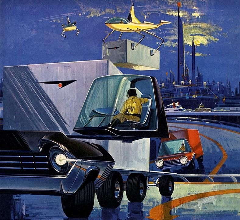 788x721, 240 Kb / ретрофутуризм, Сидней Джей Мид, Сид Мид, Syd Mead