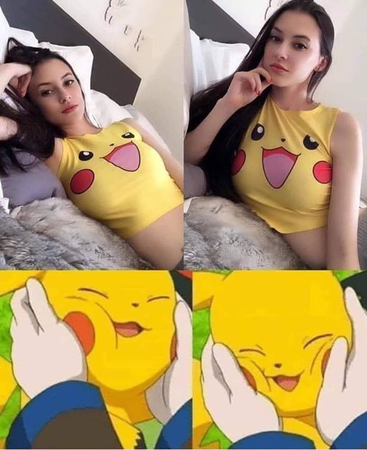 522x640, 95 Kb / пикачу, руки, девушка