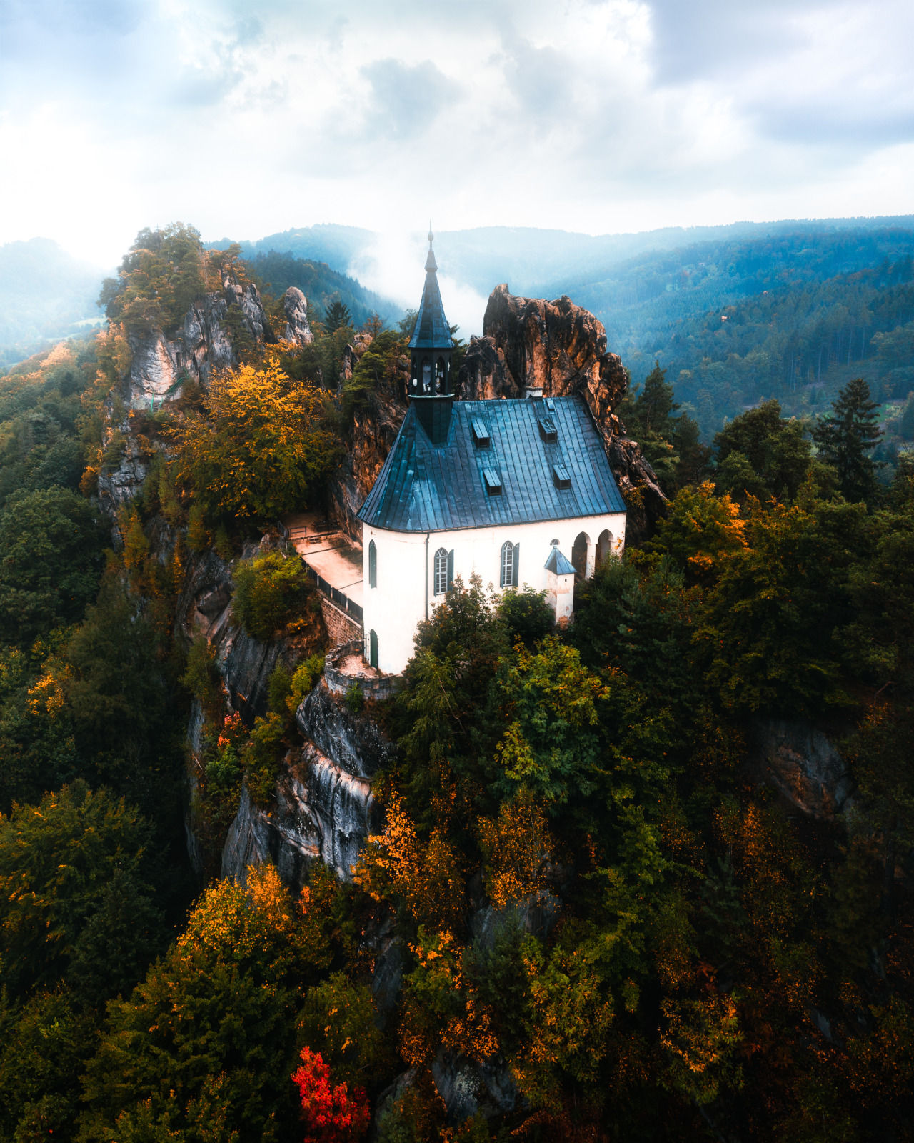 1280x1600, 439 Kb / Castle Vranov, Чехия, город, замок, крепость, Ilya Ivanov