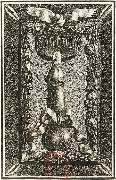 450x699, 200 Kb / ч/б, гравюра, хуй, бантик