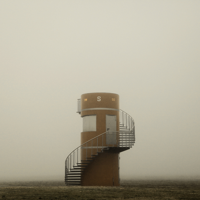 801x800, 352 Kb / вышка, башня, лестница, винтовая лестница