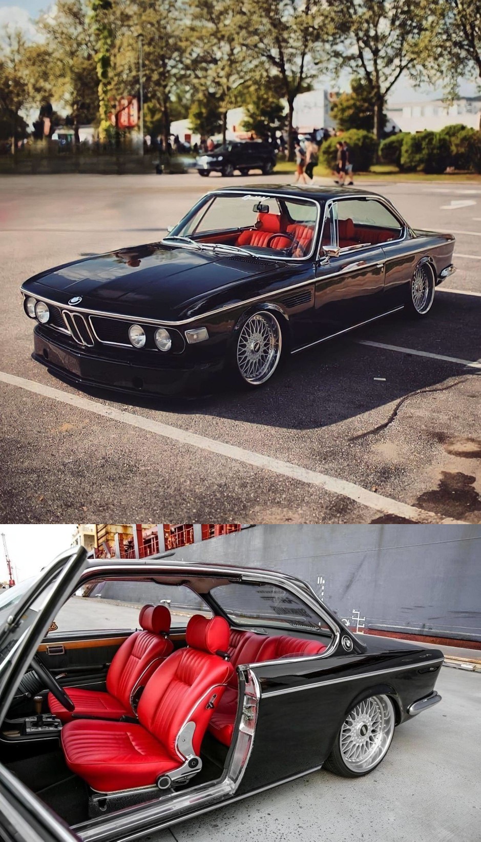 939x1645, 454 Kb / автомобиль, классика, ретро, bmw, купе