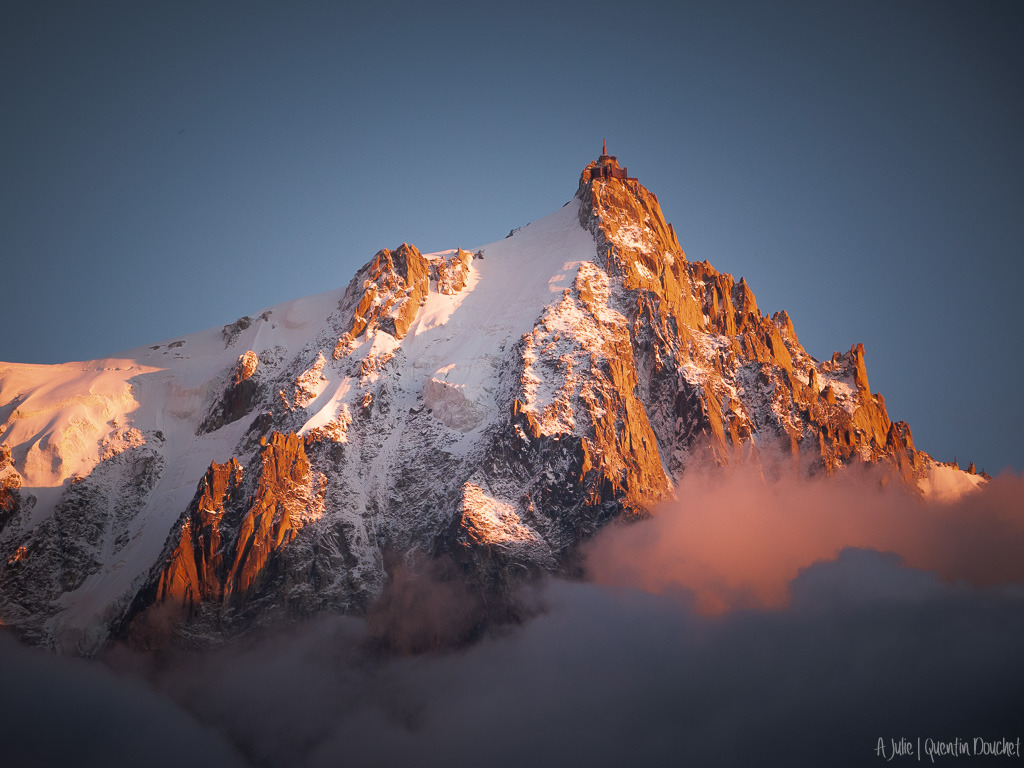 1024x768, 224 Kb / Горы, скалы, снег, Монблан