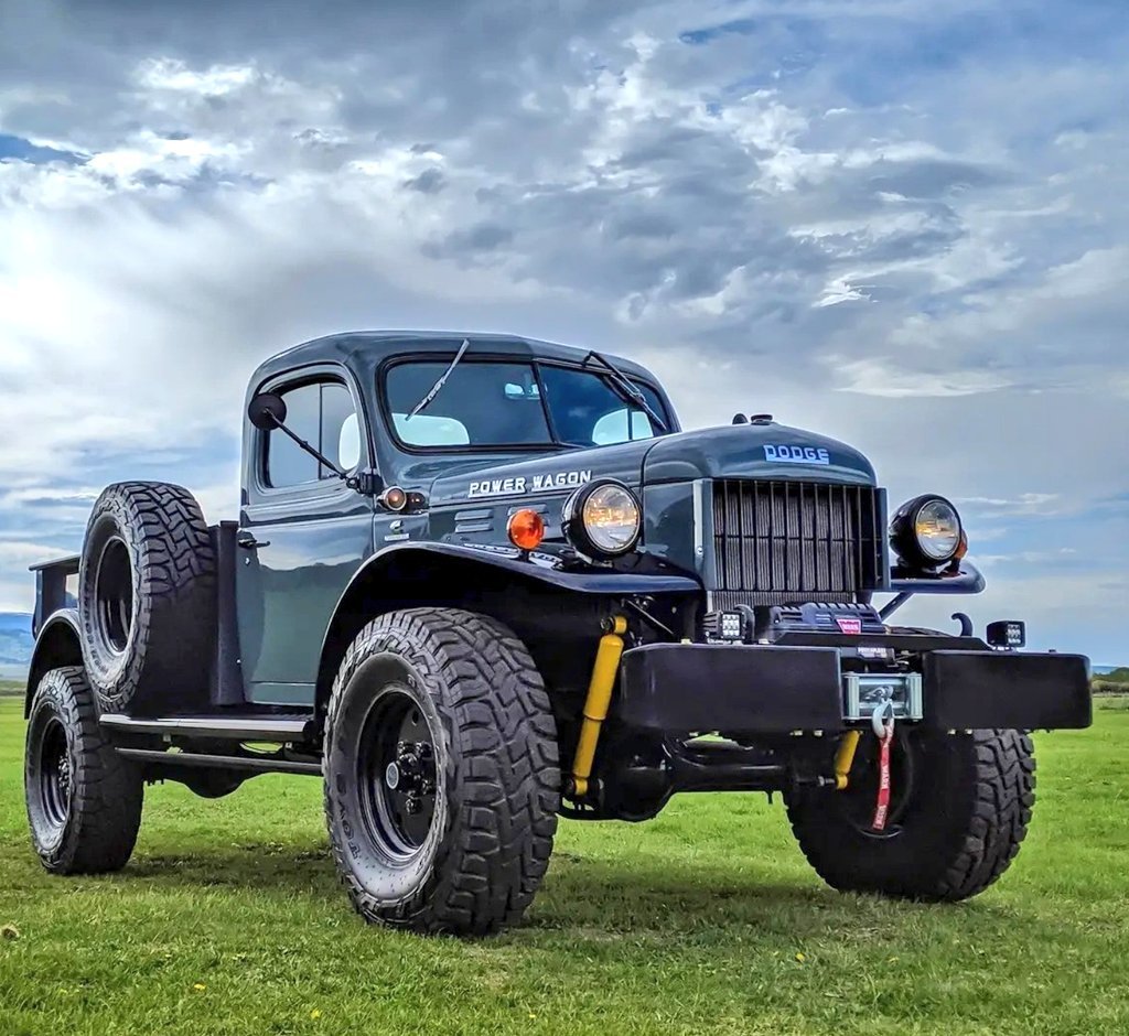 1024x940, 192 Kb / автомобиль, классика, ретро, Dodge, Power Wagon, грузовик, truck
