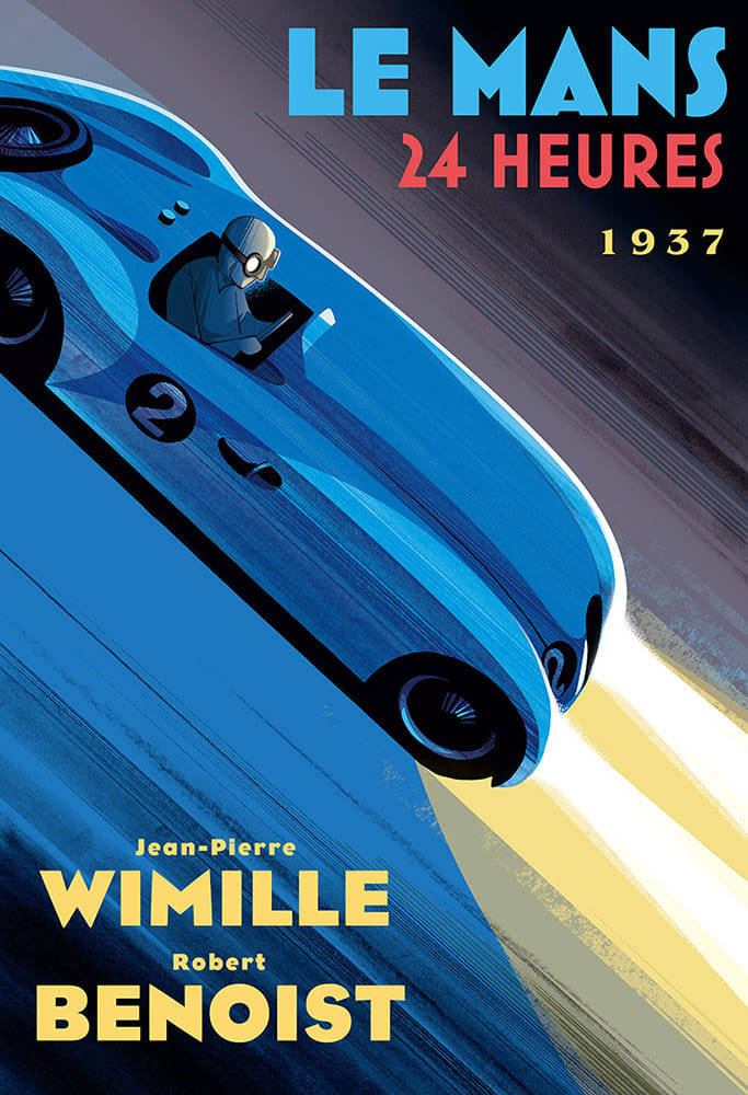 683x1000, 130 Kb / Афиша, гонки, 24, Ле-Ман