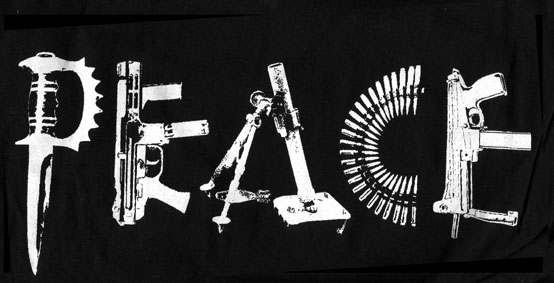 554x283, 36 Kb / peace, оружие, надпись