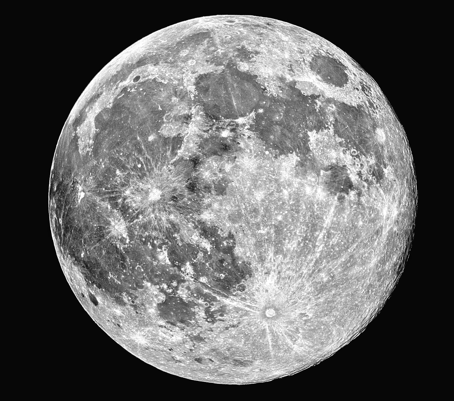 1500x1326, 327 Kb / Луна, спутник, Тихо, море Спокойствия, море Облаков, море Ясности