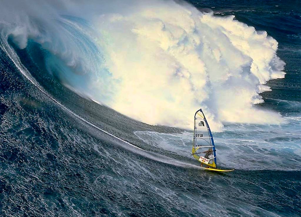 1024x738, 178 Kb / волна,пена,виндсёрфинг,стремительно