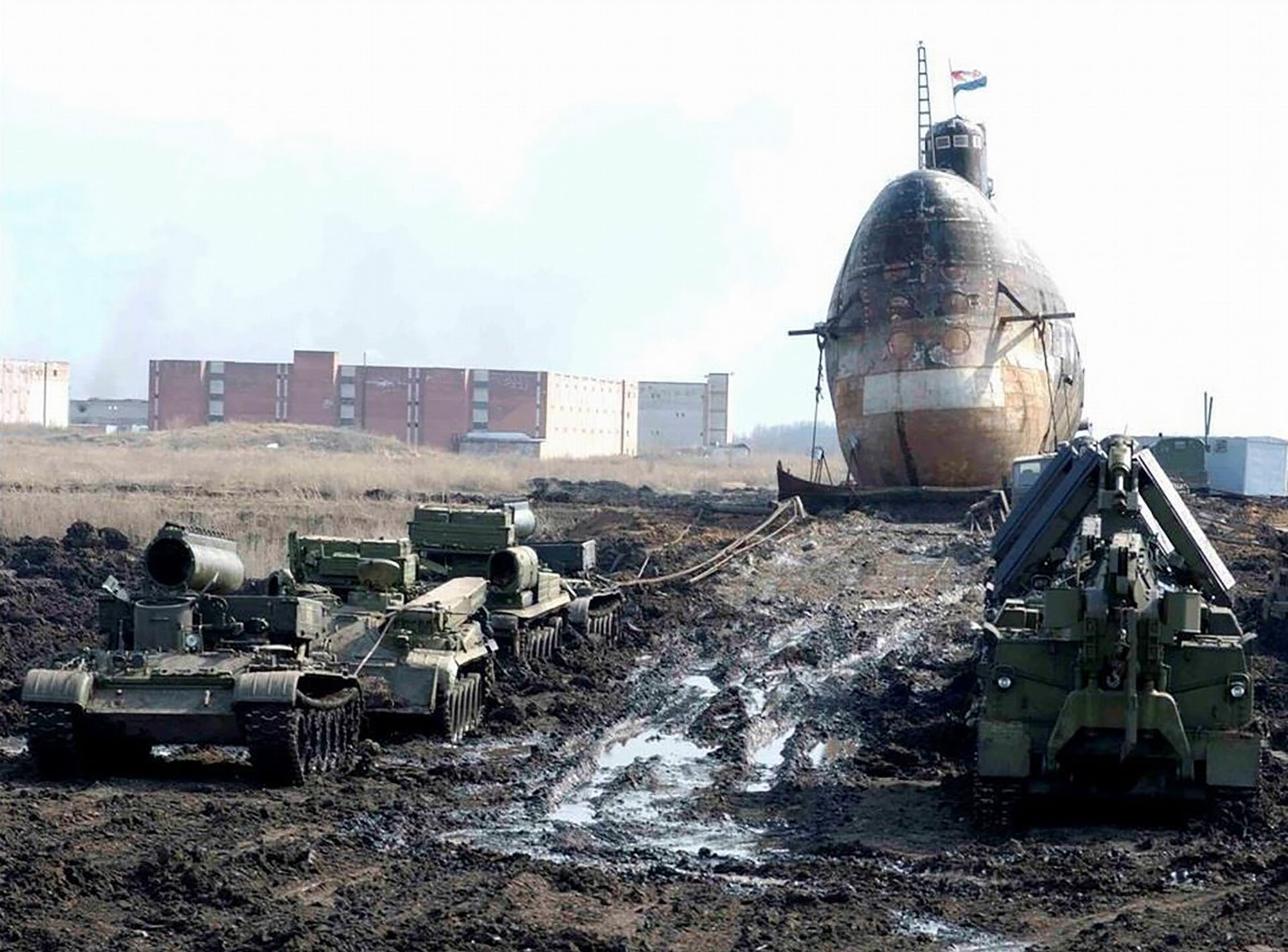 1920x1420, 351 Kb / подлодка, подводная лодка, тягач, Б–307, БАТ–2