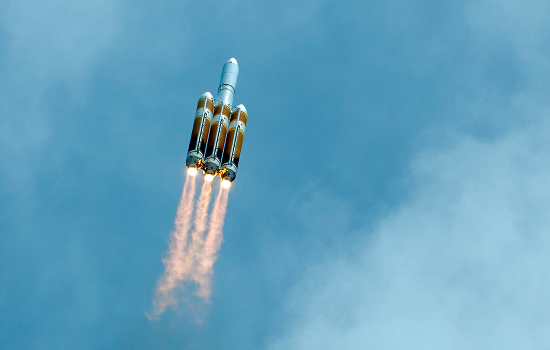 1100x700, 169 Kb / Ракета, запуск, США, Флорида, NASA, Delta IV