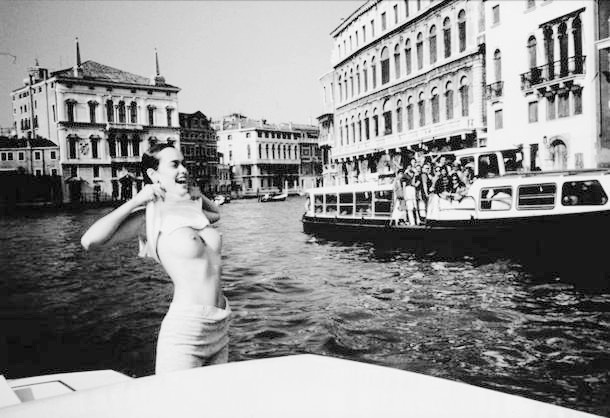 610x418, 83 Kb / Венеция , Гранд-Канал, Италия, ч/б