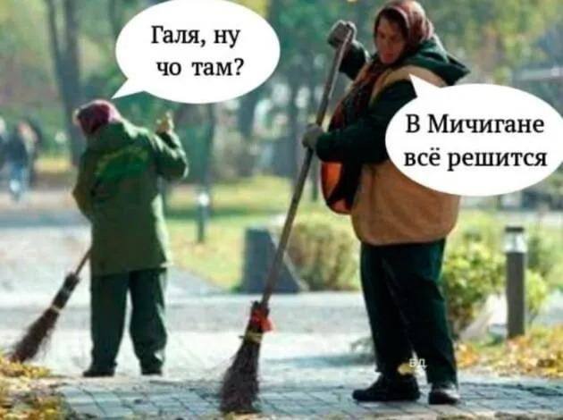 630x470, 36 Kb / Выборы, метла, дворник, Мичиган