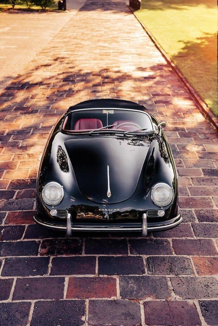 721x1080, 196 Kb / автомобиль, классика, ретро, Porsche, кабриолет, брусчатка