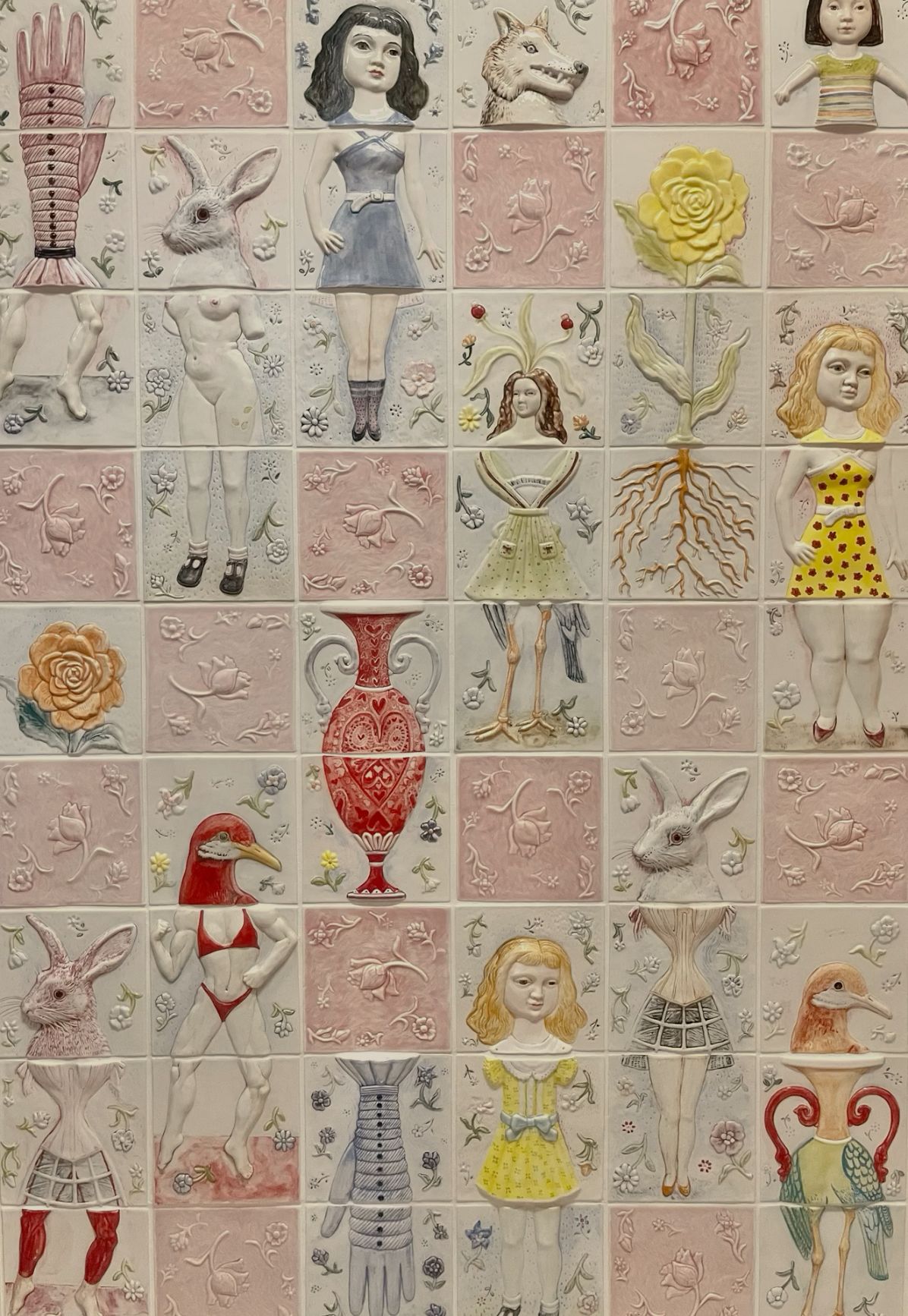 1196x1734, 353 Kb / Пано, мозаика, зайка, сиськи