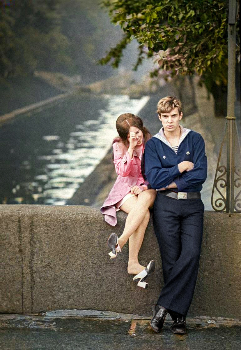 828x1200, 520 Kb / моряк, канал, Ленинград, ссср