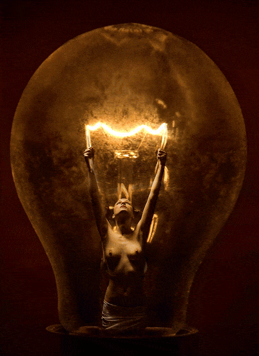 507x697, 378 Kb / лампочка, лампа, нить, вольфрам, гиф, gif