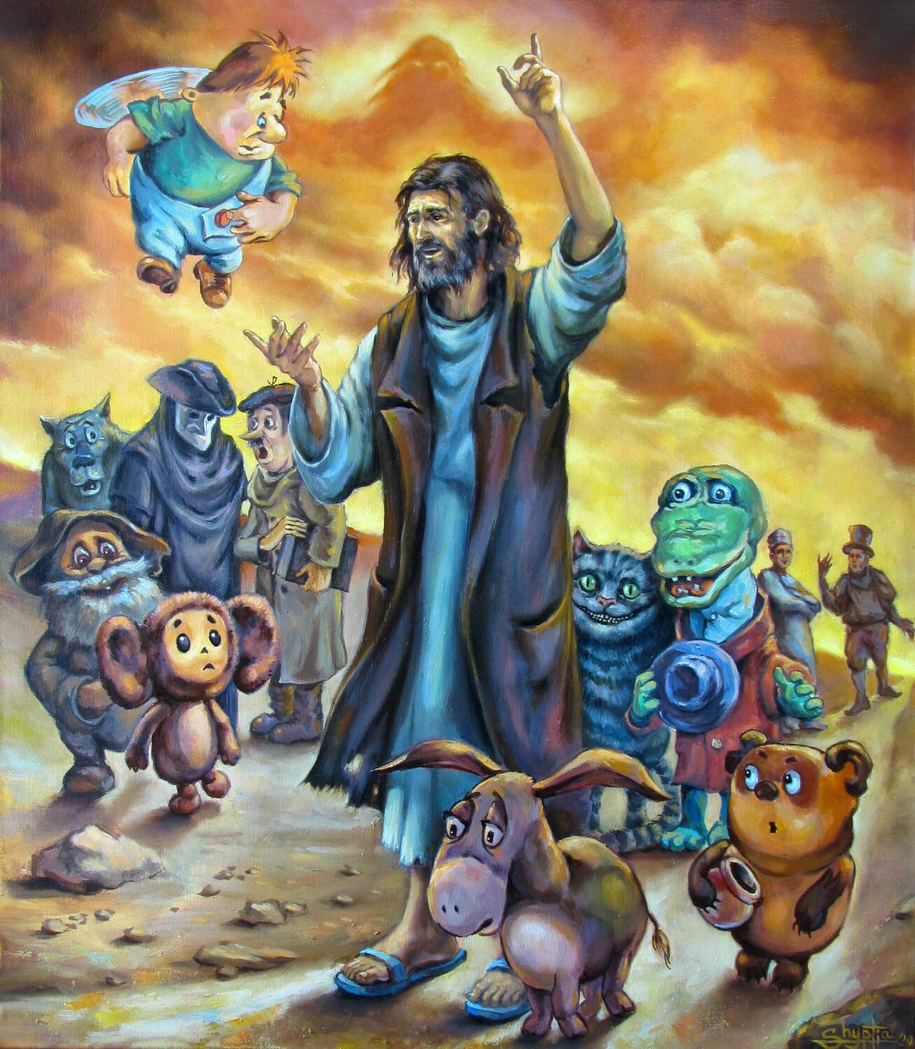 1308x1500, 398 Kb / Kostiantyn Shyptia, винни-пух и все-все-все