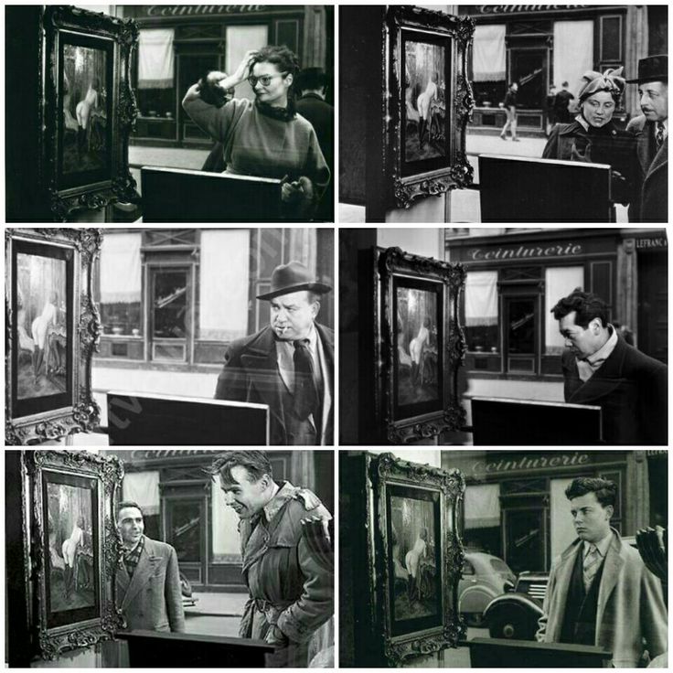 736x736, 106 Kb / картина, витрина, Париж, Робер Дуано, ч/б