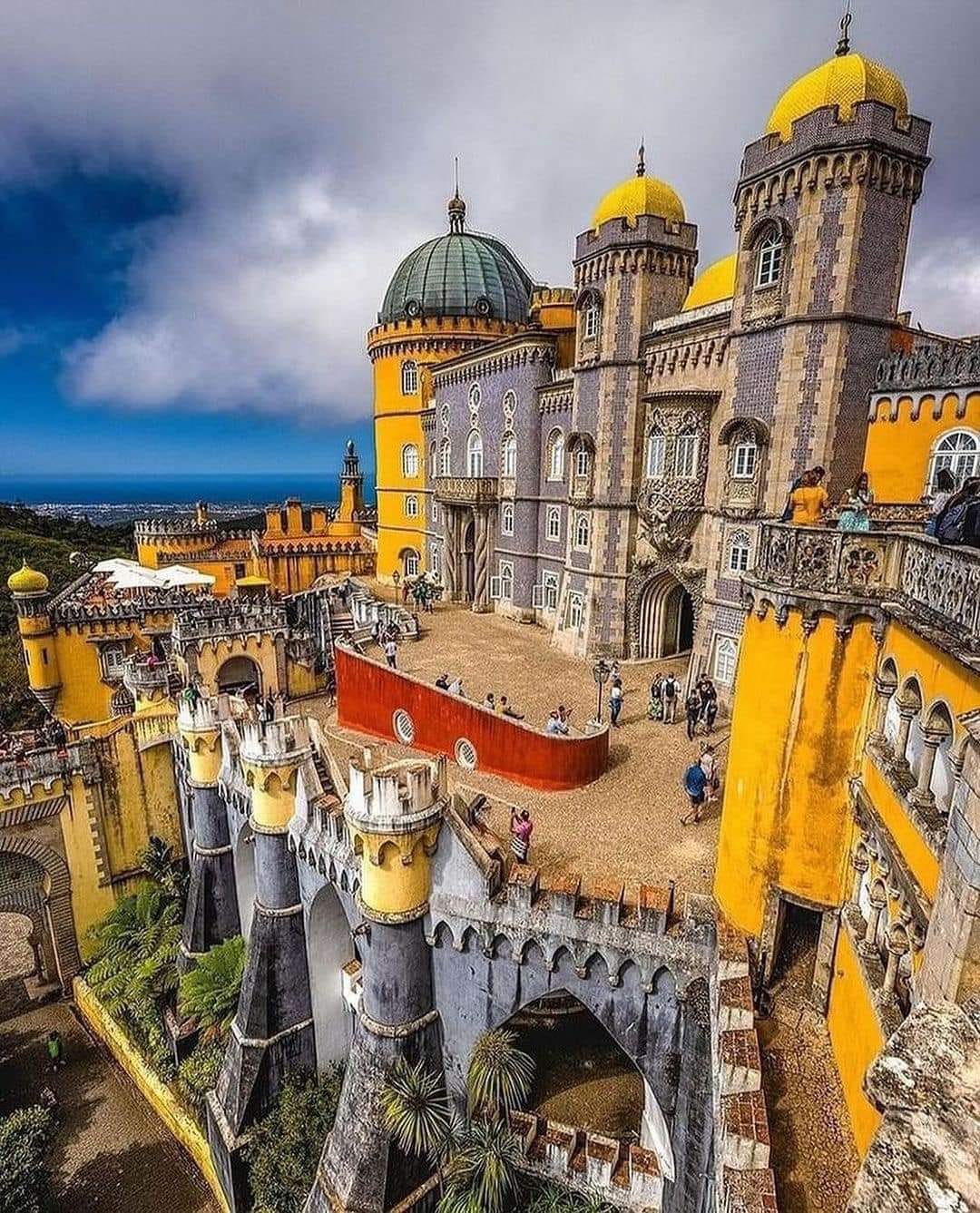 1080x1337, 324 Kb / дворец, Пена, Синтра, Португалия