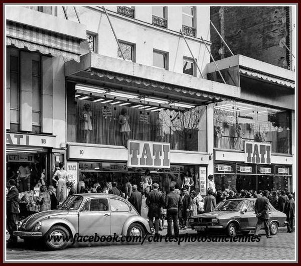 600x530, 112 Kb / TATI, дешево, Париж, ч/б