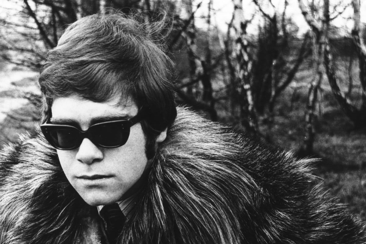 1200x800, 161 Kb / элтон Джон, очки, ч/б