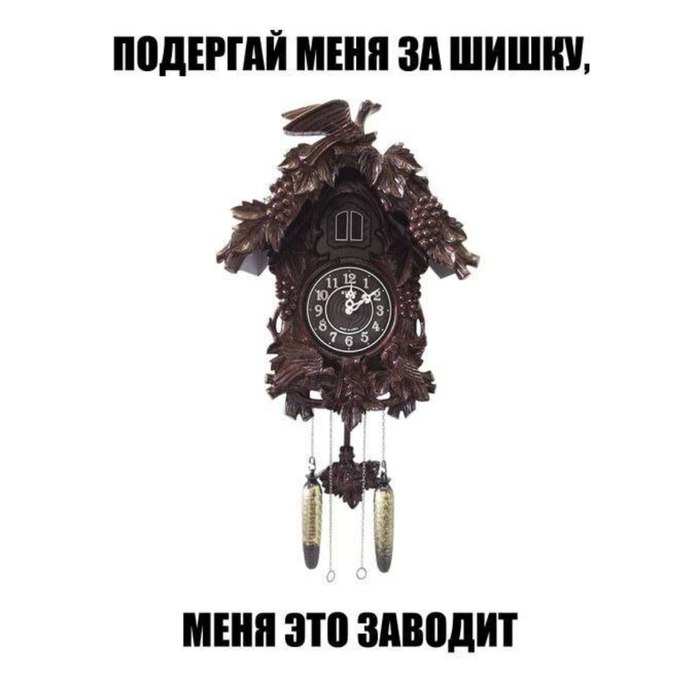 700x684, 39 Kb / Часы, шишка, кукушка