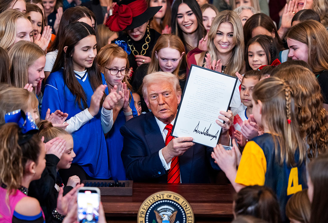 1100x750, 202 Kb / Президент, США, Дональд Трамп, дети, традиционные ценности