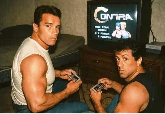 566x389, 41 Kb / Arnold Alois Schwarzenegger,Sylvester Gardenzio Stallone