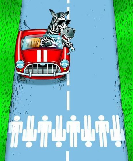 462x560, 45 Kb / зебра, переход, дорога, машина