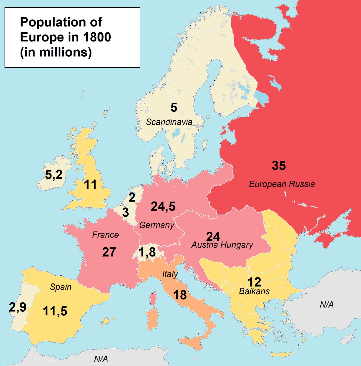 1263x1280, 206 Kb / Инфографика, население, Европа